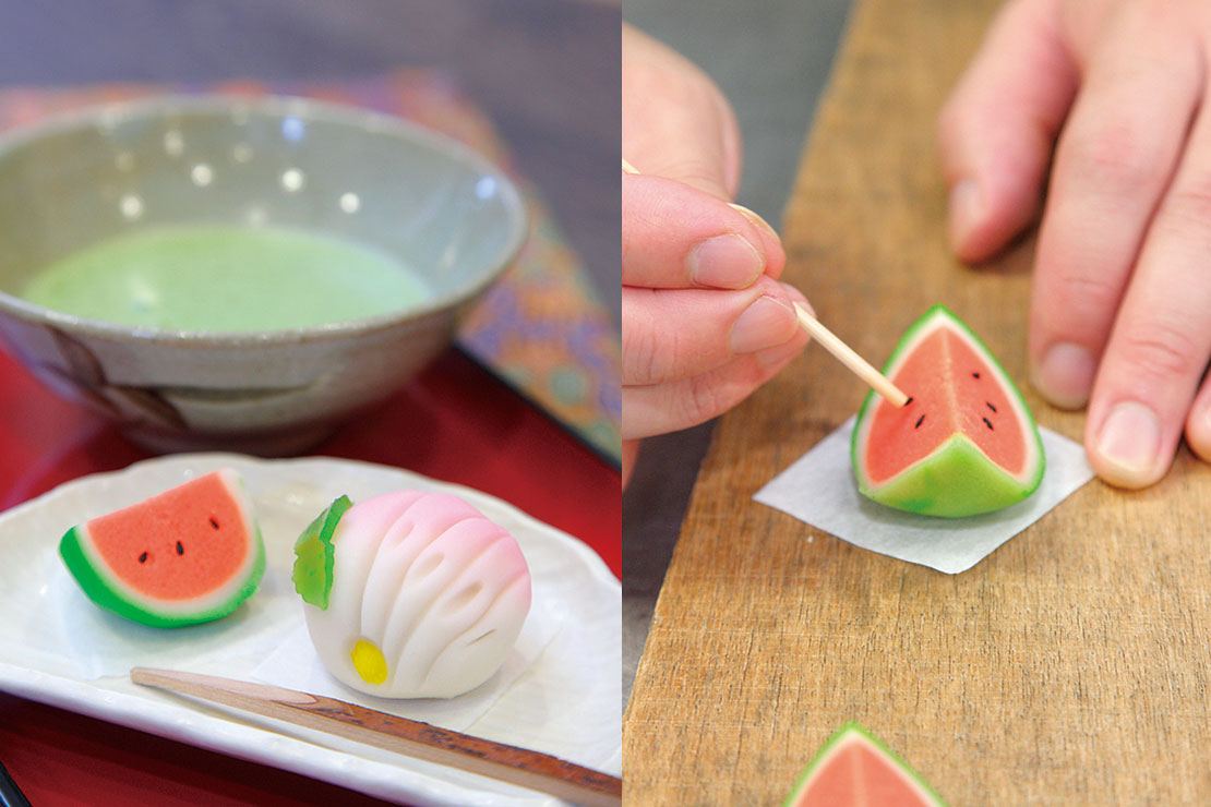 TOMODACHIYA Wagashi confectionery making experience in Kumamoto